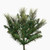 Vickerman DT210581LED 9' x 74" Emerald Mixed Dura-Lit 1100WW