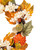 Vickerman EF214822 22" Fall Pumpkin Hydrangea Wreath 