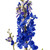 Vickerman EF222602 33" Artificial Cobalt Larkspur Spray 3/Bag 