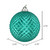 Vickerman N188442D 2.75" Teal Durian Glitter Ball 12/Bag
