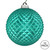 Vickerman N188442D 2.75" Teal Durian Glitter Ball 12/Bag