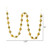 Vickerman M183508 - 6 ft Gold Ball Christmas Garland - Unlit