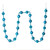 Vickerman M183512 - 6 ft Turquoise Ball Christmas Garland - Unlit