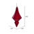 Vickerman MC191003D 8" Red Candy Diamond Finial 2/Bag