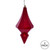 Vickerman MC191003D 8" Red Candy Diamond Finial 2/Bag