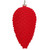 Vickerman MT195603D - 5 inch Red Flocked Pinecone Christmas Ornament - 4 Pack