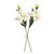 Vickerman FD190577 - 36 in. White Yellow Lily Artificial Spray - 2 Pack