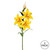 Vickerman FD190578 - 36 in. Yellow Lily Artificial Spray - 2 Pack
