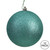 Vickerman N590844DG 3" Seafoam Glitter Ball Drilled 12/Bag