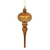 Vickerman N174576D 8" x 2.75" Mocha Shiny Final 3/Bg 