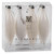 Vickerman N500111 5.5" White Drop 4 Finish Asst 8/Bx