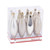 Vickerman N500138 5.5" Champagne Drop 4 Finish Asst 8/Bx