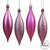 Vickerman N500145 5.5" Mauve Drop 4 Finish Asst 8/Bx 