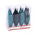 Vickerman N500162 5.5" Sea Blue Drop 4 Finish Asst 8/Bx 