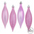 Vickerman N500179 5.5" Pink Drop 4 Finish Asst 8/Bx 