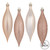 Vickerman N500180 5.5" Cafe Latte Drop 4 Finish Asst 8/Bx