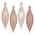 Vickerman N500180 5.5" Cafe Latte Drop 4 Finish Asst 8/Bx