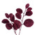 Vickerman FK221024 - 24" Burgundy Dogwood Glitter Wreath