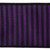 Vickerman QR224303 2.5"x10yd Purple Halloween Strip Ribbon