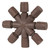 Vickerman X6B6616 LED Set Brown Coaxial 8Way Splitter 2/Bg 