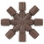 Vickerman X6B6616 LED Set Brown Coaxial 8Way Splitter 2/Bg 