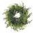  Vickerman FQ171918 18" Buckler Fern & Grass Wreath-Green 