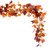 Vickerman FQ220760 - 5 ft Orange Maple Leaf Christmas Garland - Unlit