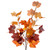 Vickerman FQ220760 - 5 ft Orange Maple Leaf Christmas Garland - Unlit
