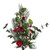  Vickerman FQ221724 24" Grn Holly/Pine Red Jngle Bell Wreath 
