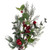Vickerman FQ221760 - 5 ft Green Holly Pine Christmas Garland - Unlit