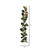 Vickerman FT190112 - 6 ft Green Magnolia Christmas Garland - Unlit