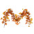  Vickerman FT226352 5ft Fall Orange Leaf Thanksgiving Garland 