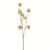 Vickerman FV194703 - 24 in. Green Hibiscus Artificial Spray - 3 Pack