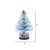  Vickerman A804106-6 6" Flocked Village Table Top Christmas Tree 6 Pack 