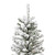Vickerman A804312-3 1ft Flocked Mini Pine Table Top Christmas Tree 3 Pack