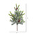 Vickerman E151904 18" Frosted Hemlock-Angel Pine Spray 11T 