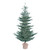 Vickerman G160450 5ft Alberta Blue Spruce Christmas Tree with Burlap Base