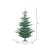 Vickerman G160460 6ft Alberta Blue Spruce Christmas Tree