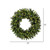 Vickerman G193773LED - 72" Bangor Mixed Pine Wreath with Warm White LED Lights