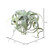 Vickerman FE172301 10.5" Green Tillandsia Pick 