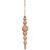 Vickerman JE222114 - 12 inch Light Natural Turned Wood Finial Christmas Ornament - 2 Pack