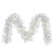  Vickerman K160315LED 9ft White Garland with LED Lights 