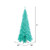 Vickerman K160881LED - 9 ft Aqua Slim Fir Prelit Aqua LED Christmas Tree