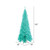 Vickerman K160886LED - 10 ft Aqua Slim Fir Prelit Aqua LED Christmas Tree