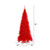Vickerman K161265 6.5'x34" Red Slim Fir Tree 948T