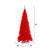 Vickerman K161275 7.5' x 40" Red Slim Fir Tree 1238T