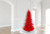 Vickerman K161375 - 7.5 ft Red Fir Unlit Christmas Tree