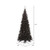 Vickerman K161645 - 4.5 ft Black Slim Fir Unlit Christmas Tree