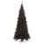  Vickerman K161675 7.5' x 40" Black Slim Fir Tree 1238T 