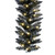 Vickerman K161815LED - 9 ft Black Fir Christmas Garland - Warm White LED